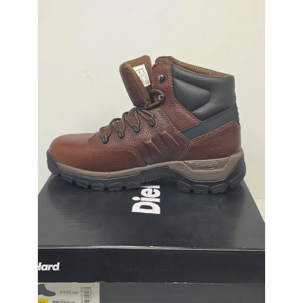 Diehard Men’s Boots Brown Oil Resistant Size 8 1/2 Med 84315 NEW IN BOX